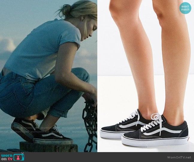 Vans Old Skool Sneakers worn by Tandy Bowen (Olivia Holt) on Cloak and Dagger
