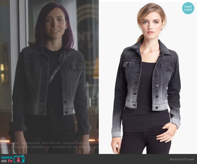 Vince Parker Ombré Denim Jacket worn by Alannah (Rainee Blake) on Nashville