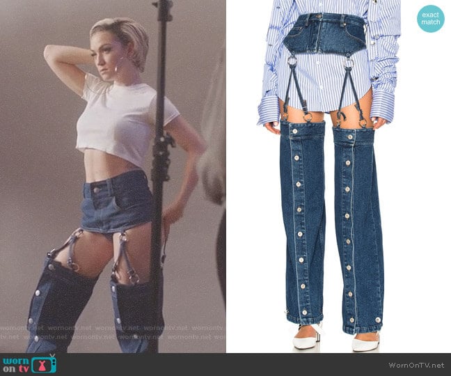 Y Project Detachable Button Down Pants worn by Star Davis (Jude Demorest) on Star