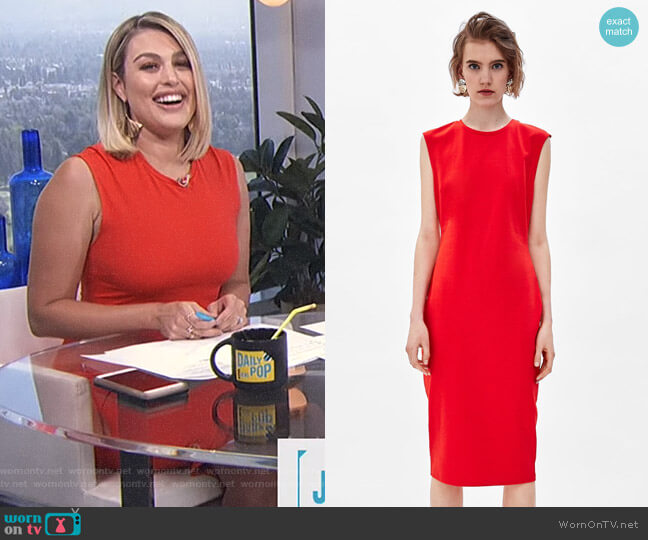 Zara Tube Dress worn by Carissa Loethen Culiner on E! News