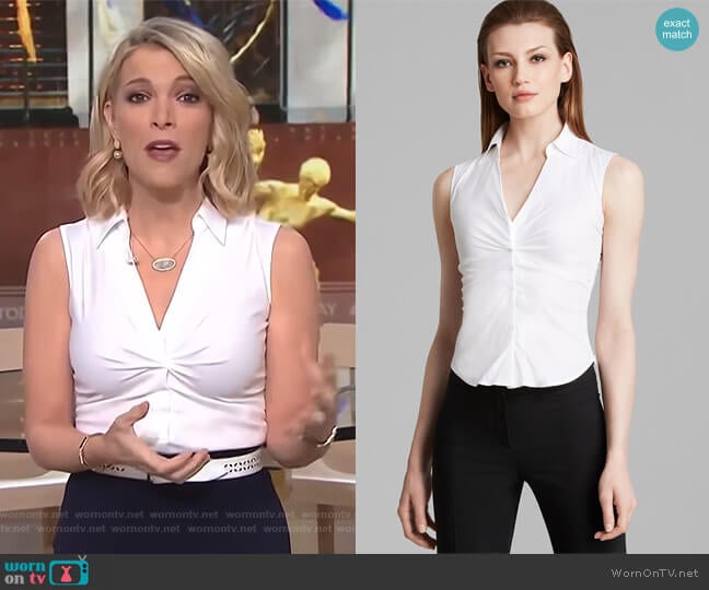 Armani Collezioni Sleeveless V Neck worn by Megyn Kelly on Today