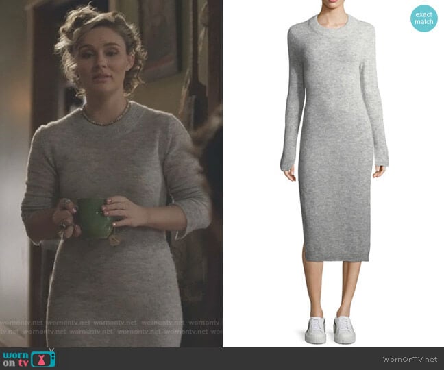 Elizabeth & James Monroe Fitted Midi Sweaterdress worn by Scarlett O'Connor (Clare Bowen) on Nashville