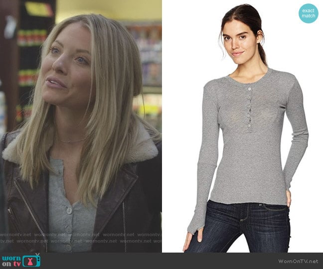 Enza Costa Cashmere Top worn by Jessie Caine (Kaitlin Doubleday) on Nashville