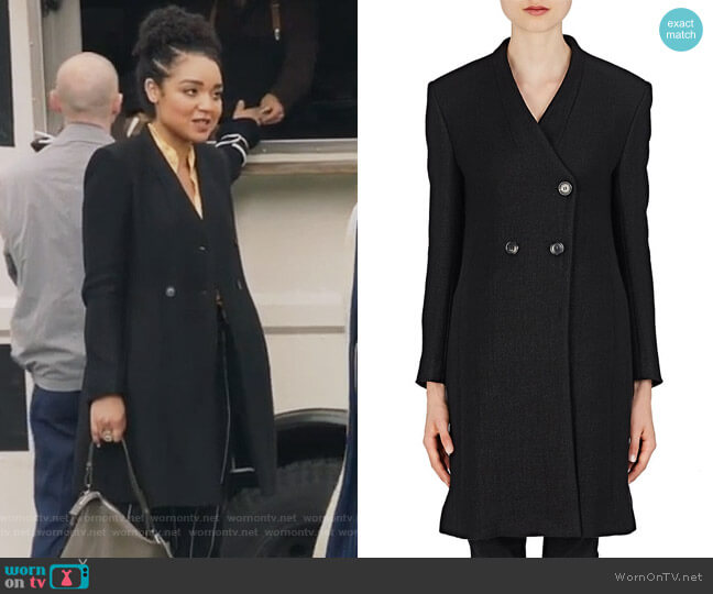 Isabel Marant Dias Wool-Blend Coat worn by Kat Edison (Aisha Dee) on The Bold Type