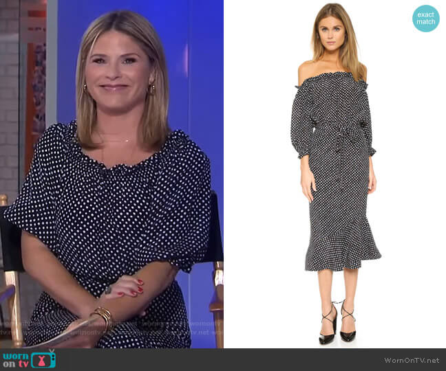 Saloni Grace Dress worn by Jenna Bush Hager on Today