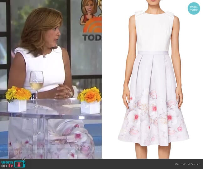 Ted Baker Gilith Chelsea Dress worn by Hoda Kotb on Today