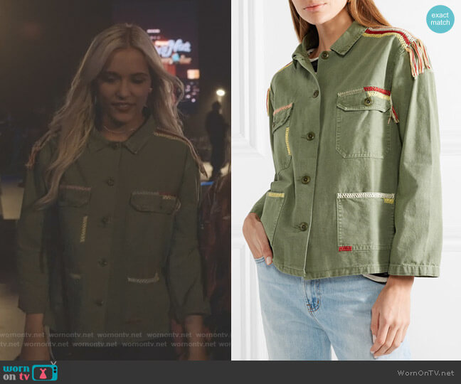 The Great The Sergeant Embroidered Jacket worn by Maddie Jaymes (Lennon Stella) on Nashville
