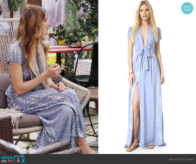 Tularosa Joel Plunge Dress worn by Phoebe Wells (Beau Garrett) on Girlfriends Guide to Divorce