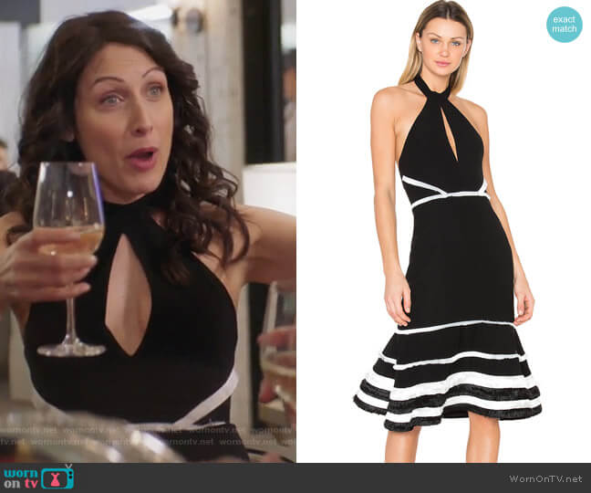 Alexis Doriann Dress worn by Abby McCarthy (Lisa Edelstein) on Girlfriends Guide to Divorce