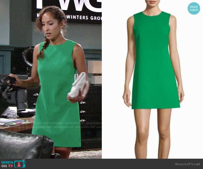 Alice + Olivia Coley Dress worn by Lily Winters (Christel Khalil) on The Young and the Restless