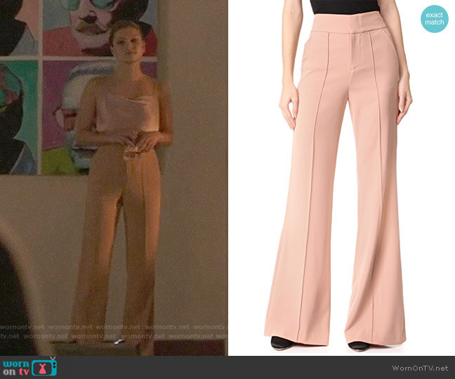 Alice + Olivia Dawn Trousers worn by Tandy Bowen (Olivia Holt) on Cloak and Dagger