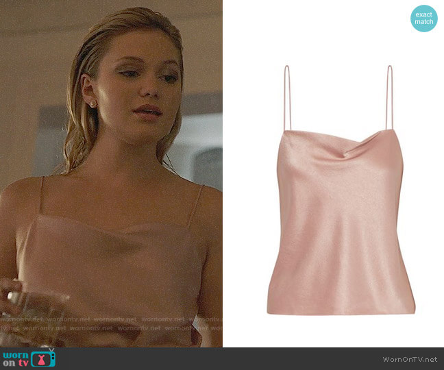 Alice + Olivia Harmon Cami worn by Tandy Bowen (Olivia Holt) on Cloak and Dagger