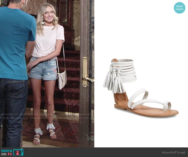 Jeffrey Campbell Glady Sandal worn by Abby Newman (Melissa Ordway) on The Young and the Restless