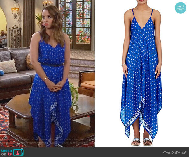 Joshi Shivani Dress worn by Sofia Rodriguez (Aimee Carrero) on Young and Hungry