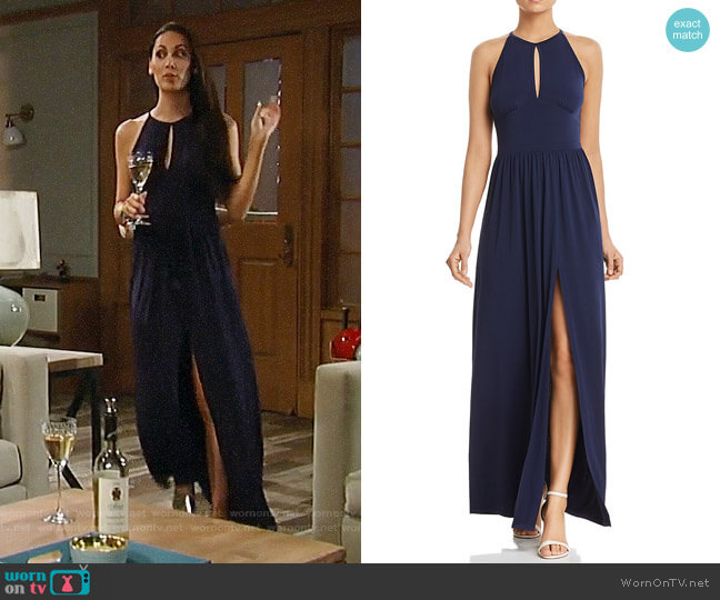 MICHAEL Michael Kors Keyhole Maxi Dress