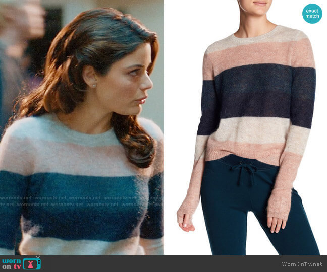 Pam & Gela Striped Sweater worn by Maya (Natasha Wilson) on UnReal