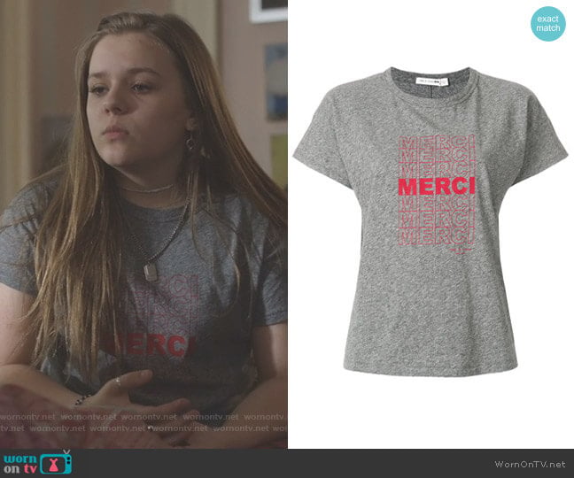Rag & Bone Merci Print T-Shirt worn by Daphne Conrad (Maisy Stella) on Nashville