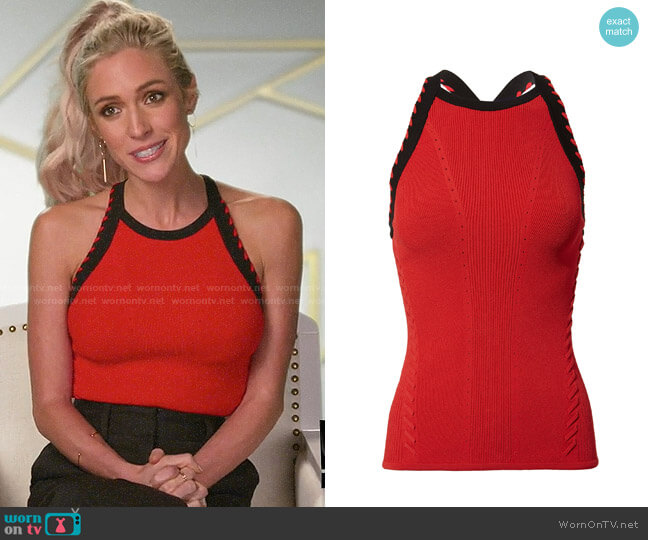 Rag and Bone Brandy Tank worn by Kristin Cavallari on Very Cavallari