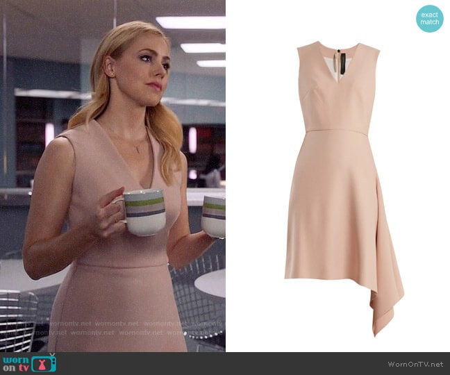 Roland Mouret Aylsham Dress worn by Katrina Bennett (Amanda Schull) on Suits
