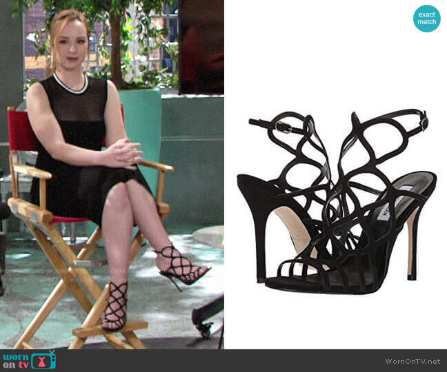 Steve Madden Teagen Sandals worn by Mariah Copeland (Camryn Grimes) on The Young and the Restless