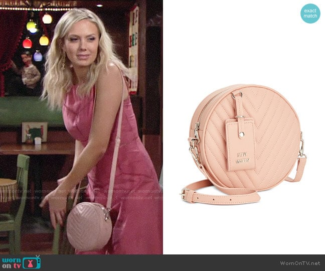 Steve Madden Valerie Crossbody Bag worn by Abby Newman (Melissa Ordway) on The Young and the Restless