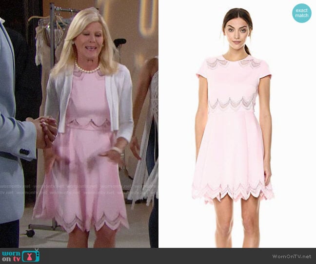 Ted Baker Rehanna Dress worn by Pamela Douglas (Alley Mills) on The Bold and the Beautiful