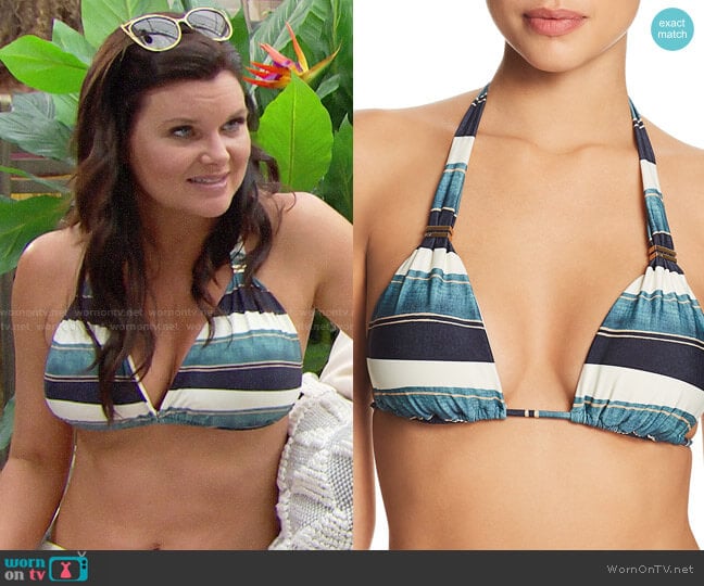 Vix Bia Bikini Top in San Andres worn by Katie Logan (Heather Tom) on The Bold and the Beautiful