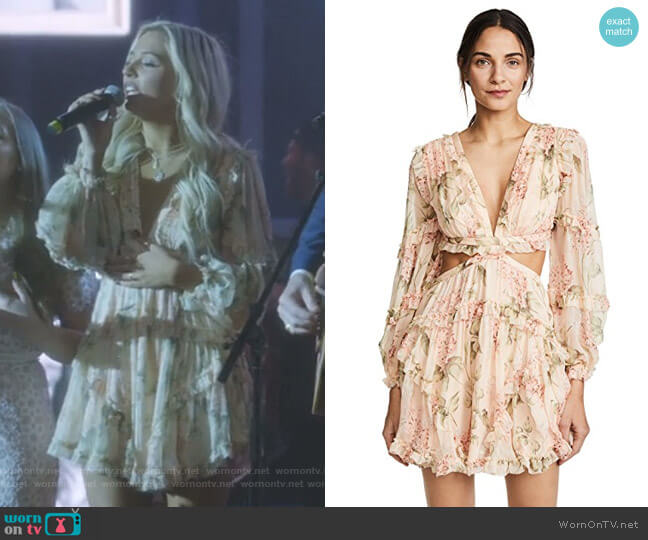 Zimmermann Prima Floating Cutout Dress worn by Maddie Jaymes (Lennon Stella) on Nashville
