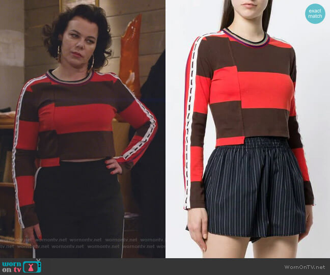 3.1 Phillip Lim Cropped Top worn by Maggie (Debi Mazar) on Younger