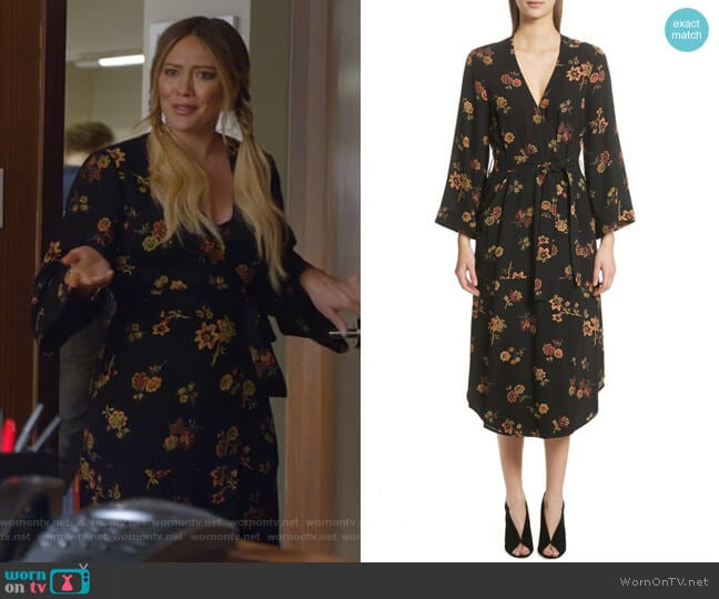 ALC Wilma Dress worn by Kelsey Peters (Hilary Duff) on Younger