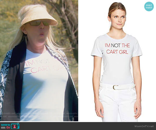 Adidas Graphic Cart Girl Tee worn by Shannon Beador on The Real Housewives of Orange County