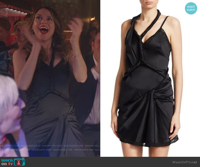 Alexander Wang Deconstructed Twist Dress worn by Liza Miller (Sutton Foster) on Younger