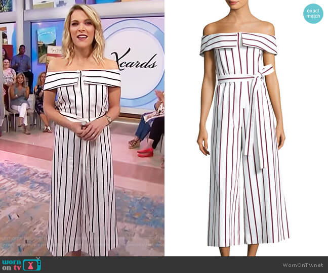 Alexis Ninna Striped Jumpsuit worn by Megyn Kelly on Today