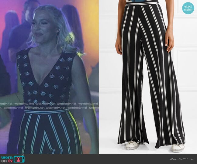 Alice + Olivia Athena Pants worn by Maddie Jaymes (Lennon Stella) on Nashville