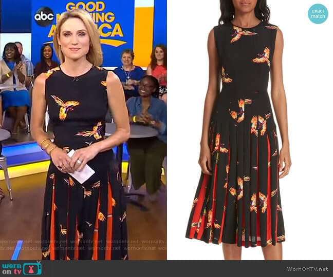 Diane von Furstenberg Talita Dress worn by Amy Robach on Good Morning America