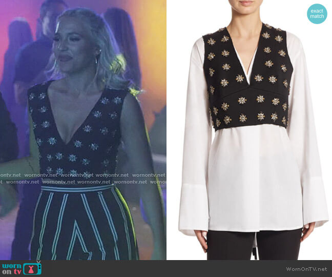 Elizabeth and James Leola Top worn by Maddie Jaymes (Lennon Stella) on Nashville