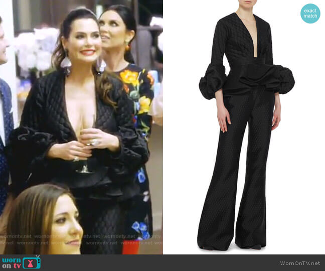 Johanna Ortiz Dixie Pants worn by D’Andra Simmons on The Real Housewives of Dallas
