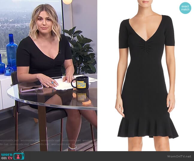 Milly Shirred Knit Dress worn by Carissa Loethen Culiner on E! News