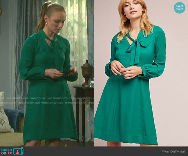 Moulinette Soeurs Gina Dress worn by Abigail Deveraux (Kate Mansi) on Days of our Lives