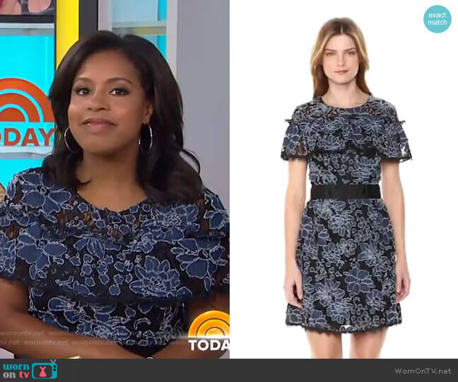 Nicole Miller Ariella Dress worn by Sheinelle Jones on Today