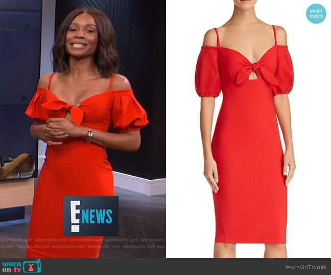 Nookie Belle Dress worn by Zuri Hall on E! News