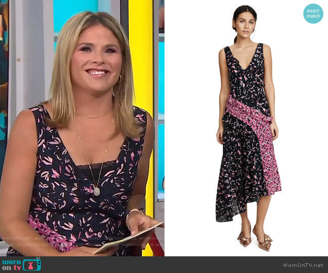 Saloni Aggie Dress worn by Jenna Bush Hager on Today