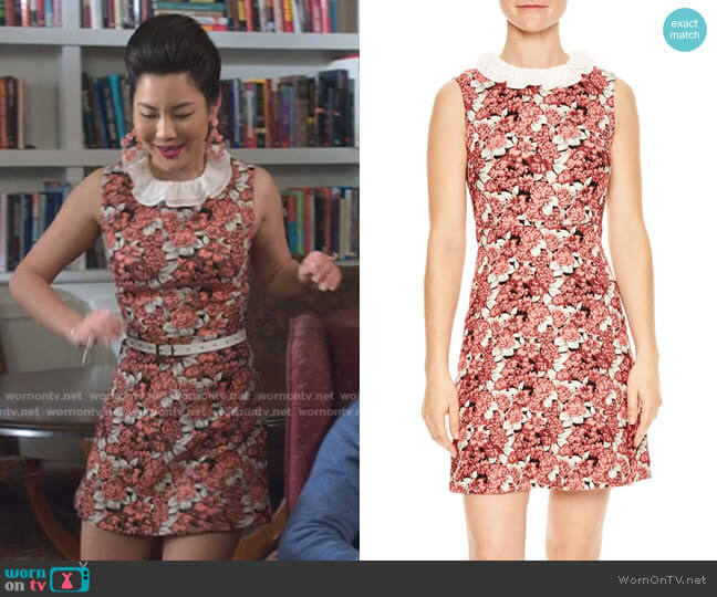 Sandro Edwige Dress worn by Dixie Sinclair (Irene Choi) on Insatiable