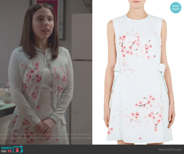 Ted Baker Seella Blossom Tunic Dress worn by Esther Povitsky (Esther Povitsky) on Alone Together