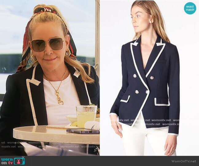 Veronica Beard Harriet Jacket worn by Shannon Beador on The Real Housewives of Orange County