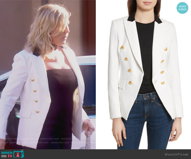 Veronica Beard Jack Riding Jacket worn by Vicki Gunvalson on The Real Housewives of Orange County