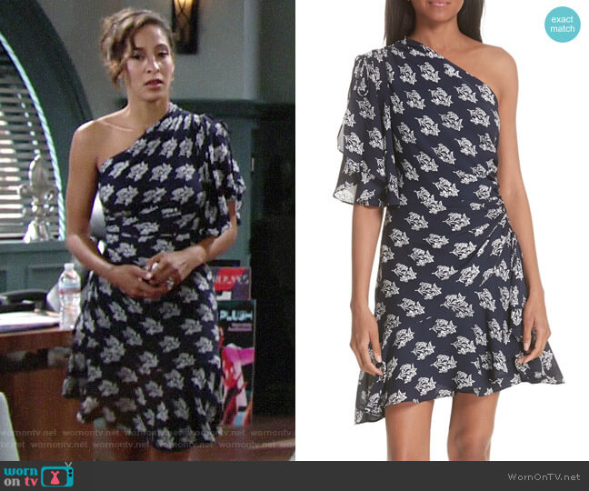 A.L.C. Misha Dress worn by Lily Winters (Christel Khalil) on The Young and the Restless