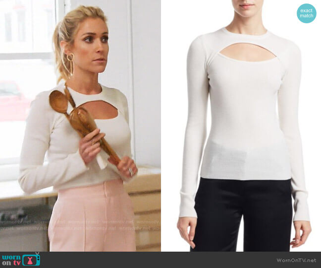 A.L.C. Nell Sweater worn by Kristin Cavallari on Very Cavallari