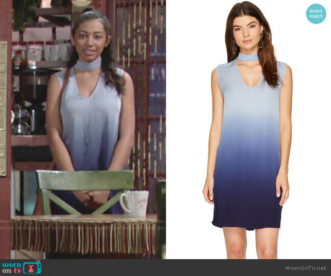 BB Dakota Jill Ombre Dress worn by Shauna (Camryn Hamm) on The Young and the Restless