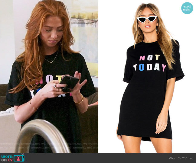 By The Way Rissa Tee Shirt Dress worn by Shannon Ford on Very Cavallari